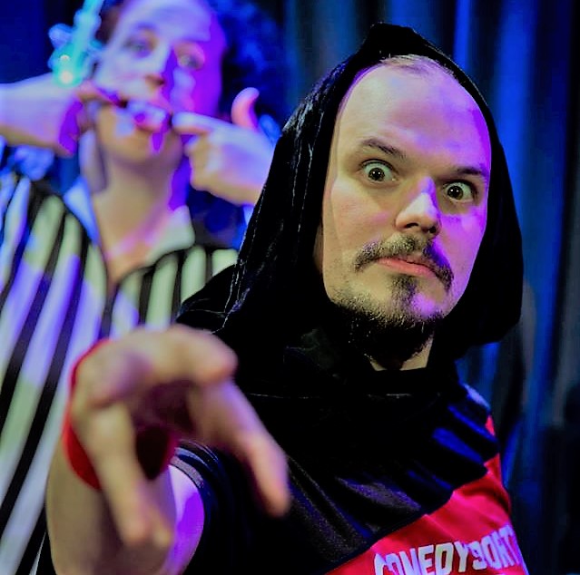 comedysportz improvised pantomime shows festive fun