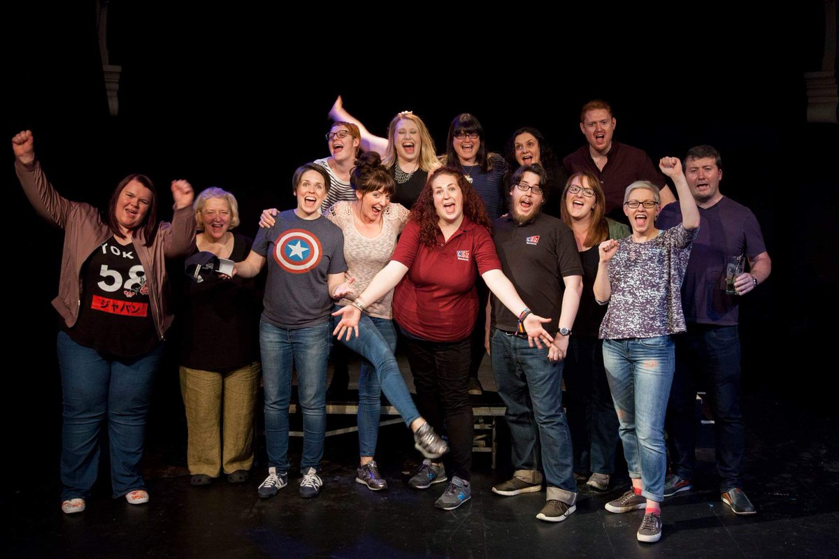 Improv comedy workshops in Manchester with Comedysportz