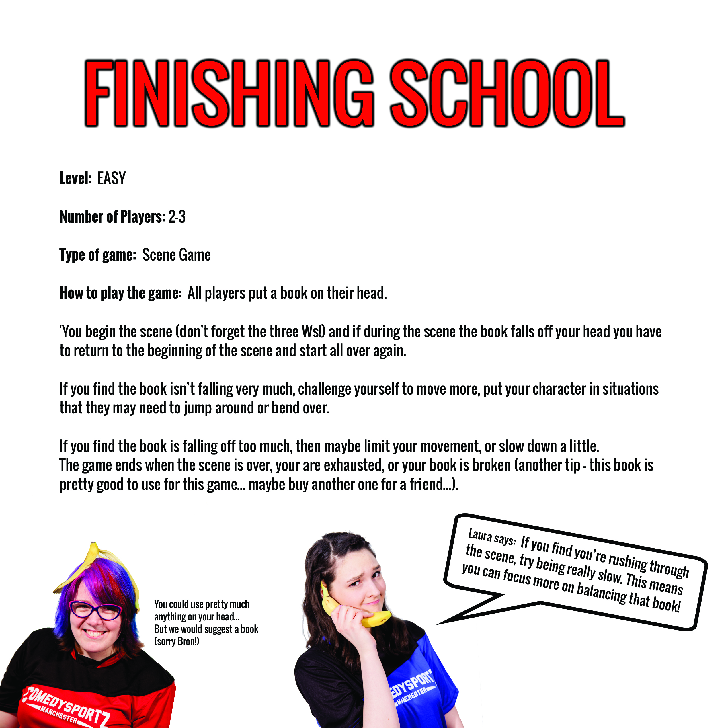 A fun improv game to play at home with kids