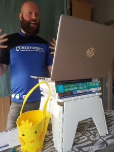 Performing improv comedy online