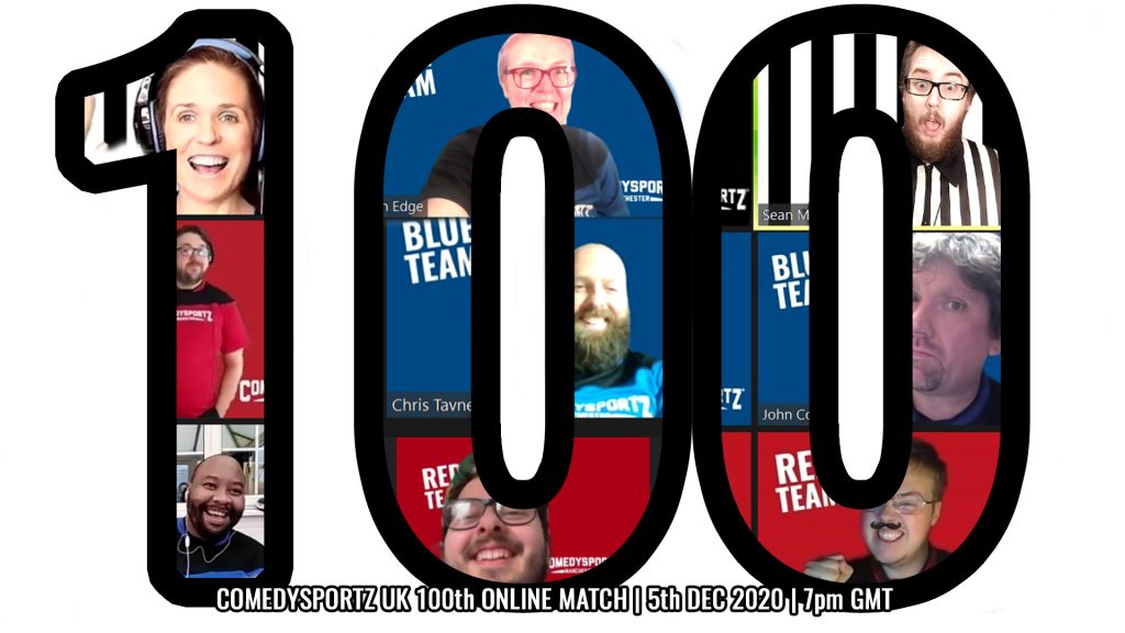 Don't miss ComedySportz 100th online comedy show