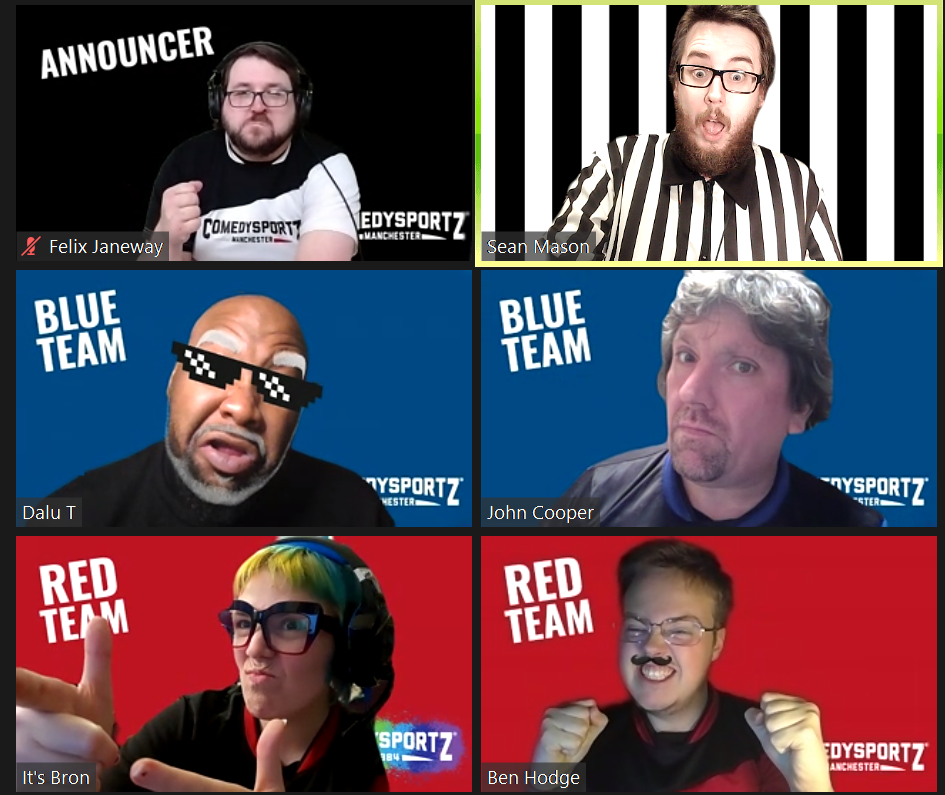comedysportz online shows